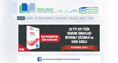 Desktop Screenshot of nihatbilginyayincilik.com